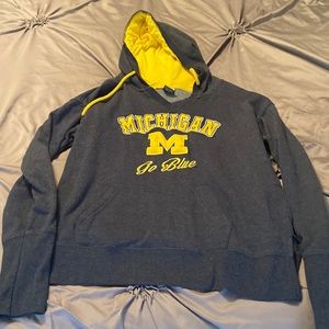 Woman’s Michigan hooded sweatshirt